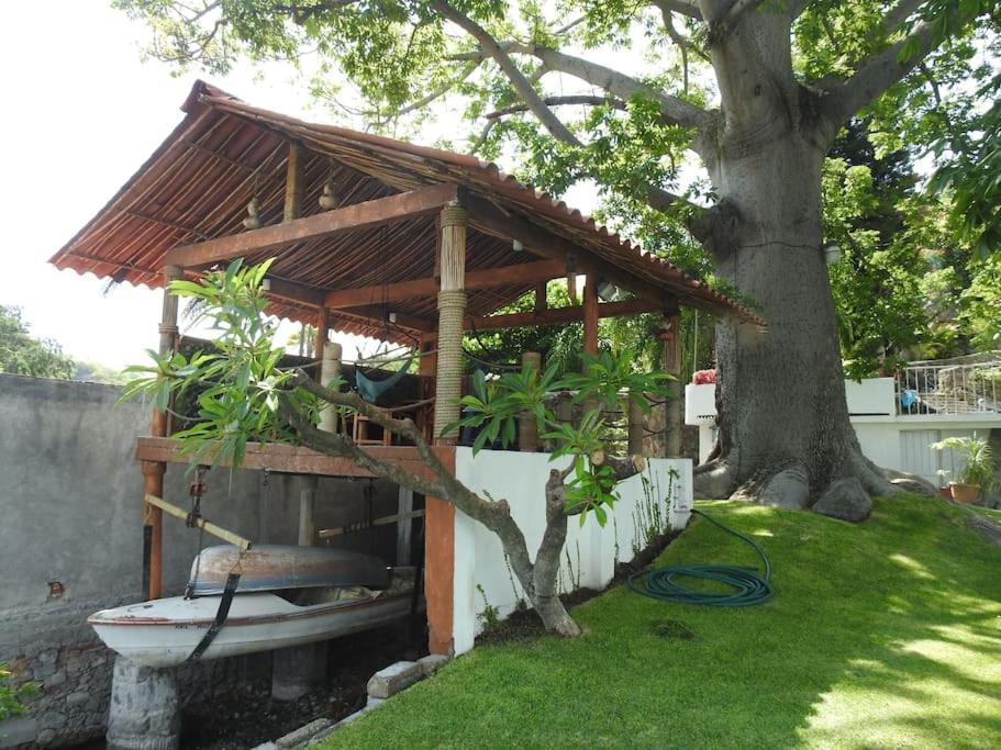 Habitacion Independiente A Pie Del Lago Con Ac Tequesquitengo Bagian luar foto